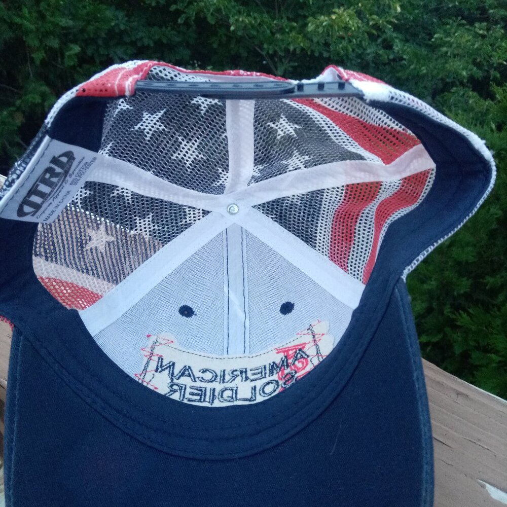 USA American Soldier baseball cap - Picture 7 of 9